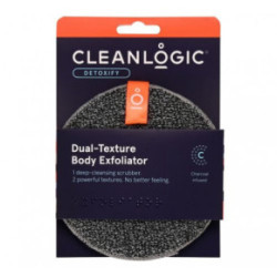 Cleanlogic Detoxify Dual-Texture Body Exfoliator Ķermeņa tīrīšanas sūklis 1gab.