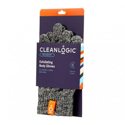 Cleanlogic Detoxify Exfoliating Body Gloves Skrubja cimdi 1 pair