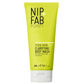 NIP + FAB Teen Skin Fix Clarifying Body Wash Attīrošs ķermeņa mazgāšanas līdzeklis 200ml