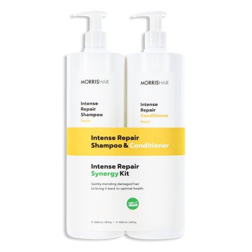 MorrisHair Intense Repair Synergy Kit Matus atjaunojošs komplekts 1000+1000ml