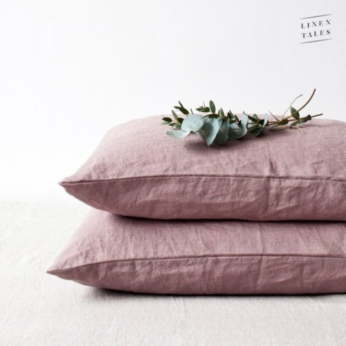 Linen Tales Linen Pillowcase Lina spilvena pārvalks Dark Grey