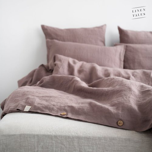 Linen Tales Linen Pillowcase Lina spilvena pārvalks Dark Grey