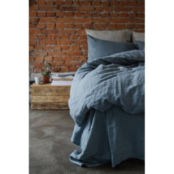 Linen Tales Linen Pillowcase Lina spilvena pārvalks Dark Grey