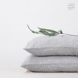 Linen Tales Linen Pillowcase Lina spilvena pārvalks Dark Grey