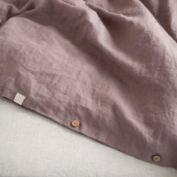 Linen Tales Ashes of Roses Linen Duvet Cover Set Lina gultas veļas komplekts 200x200 50x70*2