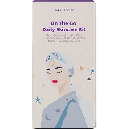 Holika Holika On The Go Daily Skincare Kit Sejas kopšanas komplekts Komplekts