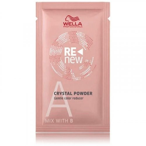 Wella Professionals Renew Crystal Powder Maigs matu krāsas noņemšanas pulveris 5x9g