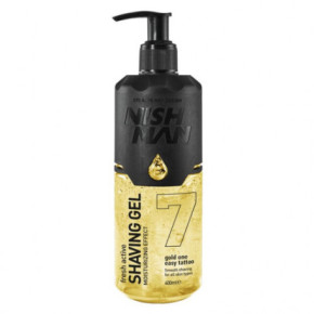 Nishman Gold One Shaving Gel Skūšanās želeja 400ml
