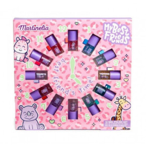 Martinelia Clock Nail Polish Set Bērnu nagu lakas komplekts My Best Friends