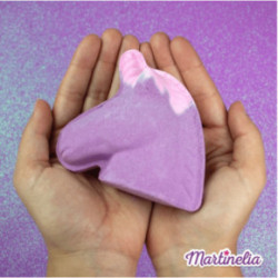 Martinelia Unicorn Bath Bomb Vannas bumba 1gab.