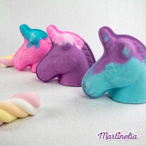 Martinelia Unicorn Bath Bomb Vannas bumba 1gab.