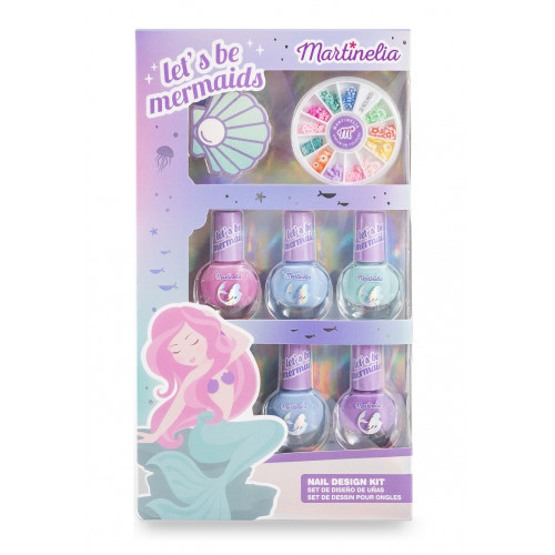 Martinelia Let's Be Mermaids Nail Design Kit Nagu kopšanas komplekts bērniem