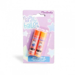 Martinelia Magic Ballet Duo Lip Balm Bērnu lūpu balzama komplekts 2x4g