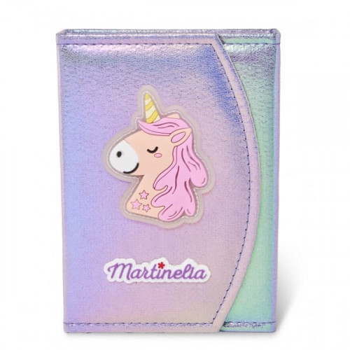 Martinelia Little Unicorn Travel Wallet Dekoratīvas kosmētikas komplekts bērniem Purple