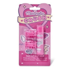 Martinelia Crush Hair Clips & Lip Balm Dāvanu komplekts metenēm Blueberry