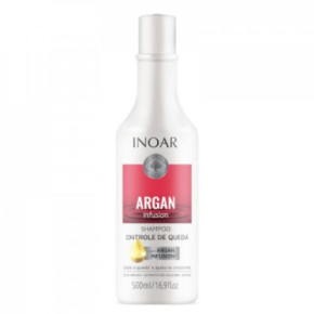 Inoar Argan Infusion Loss Control Shampoo šampūnas stabdantis plaukų slinkimą 500ml