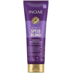 Inoar Absolut Speed Blond Šampūns blondiem matiem 240ml