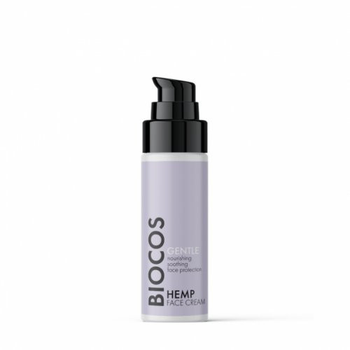 BIOCOS academy Gentle HEMP Face Cream Barojošs sejas krēms ar kaņepju eļļu 30ml