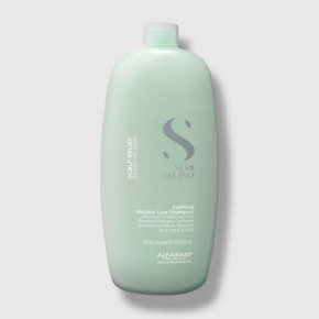 AlfaParf Milano Scalp Care Calming Micellar Low Shampoo Nomierinošs micelārais šampūns jutīgai galvas ādai 1000ml