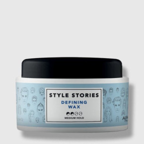 AlfaParf Milano Style Stories Defining Wax Vidējas fiksācijas vasks 75ml