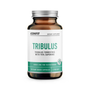 Iconfit Tribulus Supplement For Men Tribulus uztura bagatinatajs vīriešiem 90 kapsulas