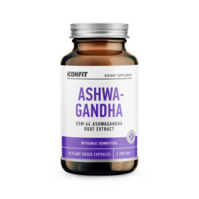 Iconfit Ashwagandha Supplement  Ashwagandha uztura bagātinātājs 90 kapsulas