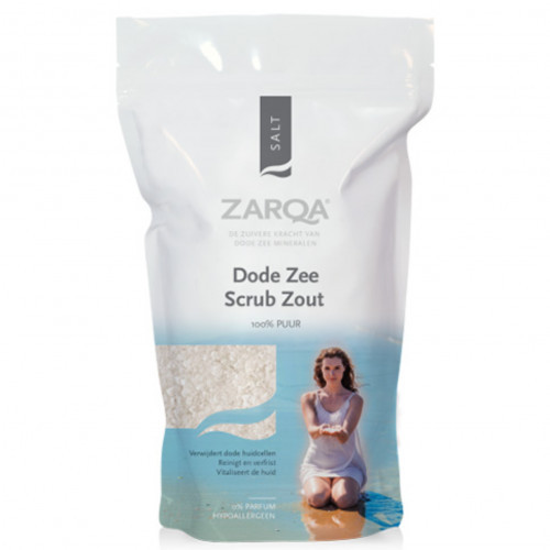 Zarqa 100% Dead Sea Scrub Salt Nāves jūras skrubja sāls 500g