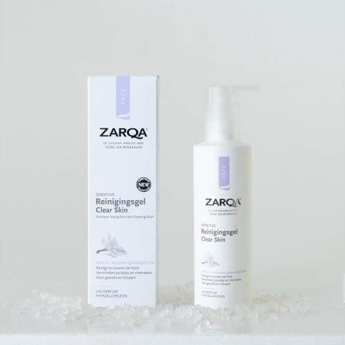 Zarqa Sensitive Face Milk Attīrošs sejas pieniņš jutīgai ādai 200ml