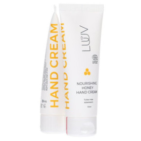 LUUV Nourishing Honey Hand Cream Barojošs roku krēms ar medu 70ml