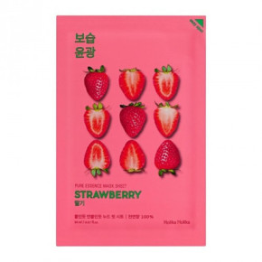 Holika Holika Pure Essence Mask Sheet Strawberry sejas maska 20ml