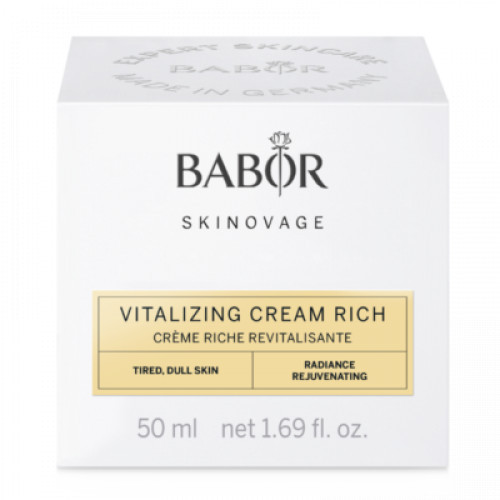 Babor Skinovage Vitalizing Cream Rich Krēms nogurušai sejas ādai 50ml