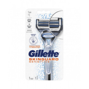 Gillette Skinguard Sevsitive Razor Jutīgas ādas skuveklis vīriešiem Komplekts