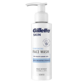 Gillette Skin Ultra Sensitive Facewash Sejas attīrošais līdzeklis vīriešiem 140ml