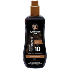 Australian Gold Spray Gel with Instant Bronzer SPF10 Izsmidzināms saules aizsargkrēms ar bronzeri 237ml