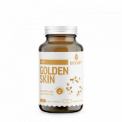 Ecosh Golden Skin Uztura bagātinātājs ādai 90 kapsulas