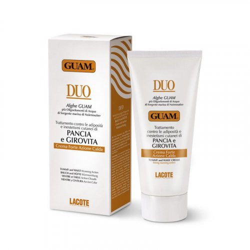 Guam DUO Tummy and Waist Initensive Warm Treatment Cream Intensīvs krēms vēdera un vidukļa zonai 150ml