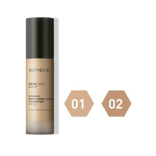 Skeyndor Vitamin C Brightening Matte Foundation Izgaismojošs tonālais krēms 30ml