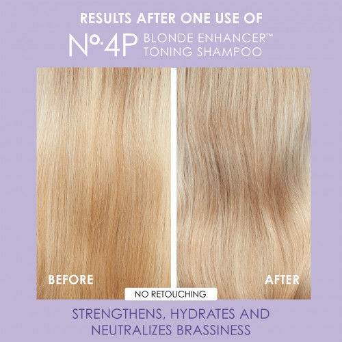 Olaplex No.4P Blonde Enhancer Toning Shampoo Tonējošais šampūns 250ml