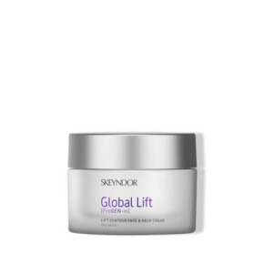Skeyndor Global Lift Contour Face & Neck Cream Dry Skins Nostiprinošs sejas un kakla krēms sausai ādai 50ml