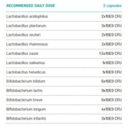 Ecosh Ecobiotic Lactic Acid Bacteria Laktobaktērijas 40 kapsulas