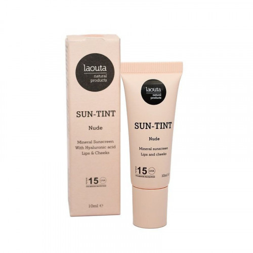 Laouta Sun Tint Nude SPF15 Dabīga lūpu un vaigu krāsa 10ml