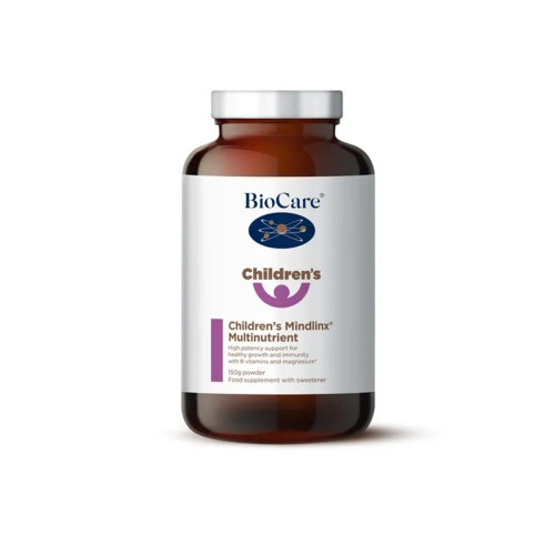 Biocare Children’s Mindlinx Multinutrient Vitamīnu komplekss bērniem 150g