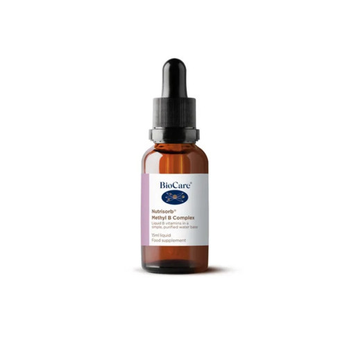 Biocare Liquid Methyl B Complex B Vitamīna komplekss 15ml