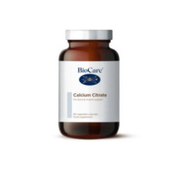 Biocare Calcium Citrate Kalcijs kapsulās 90 kapsulas