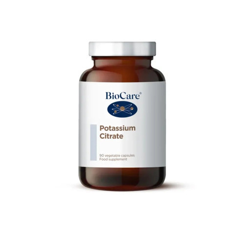 Biocare Potassium Citrate Kālija citrāts 90 kapsulas