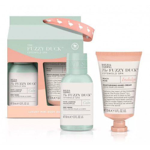 Baylis & Harding The Fuzzy Duck Cotswold Spa Luxury Mood Boosting Duo Gift Set Ķermeņa kopšanas komplekts