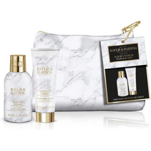 Baylis & Harding Elements Luxury Wash Bag Set Grezns ķermeņa kopšanas komplekts