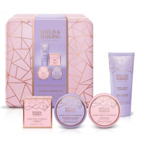 Baylis & Harding Jojoba, Vanilla & Almond Oil Luxury Pamper Tin Gift Set Dāvanu komplekts