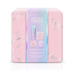 Baylis & Harding Jojoba, Vanilla & Almond Oil Luxury Pamper Tin Gift Set Dāvanu komplekts