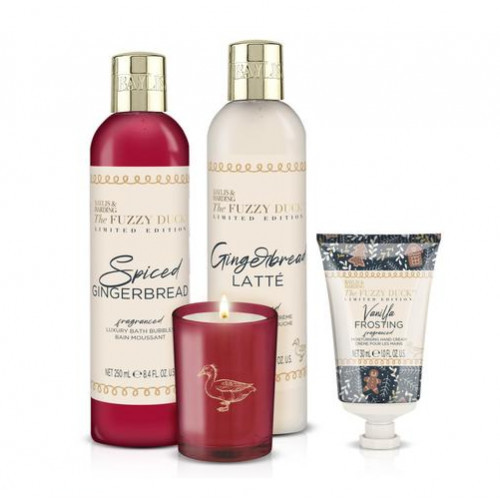 Baylis & Harding The Fuzzy Duck Winter Wonderland Luxury Candle Gift Set Svinīgs ķermeņa kopšanas komplekts